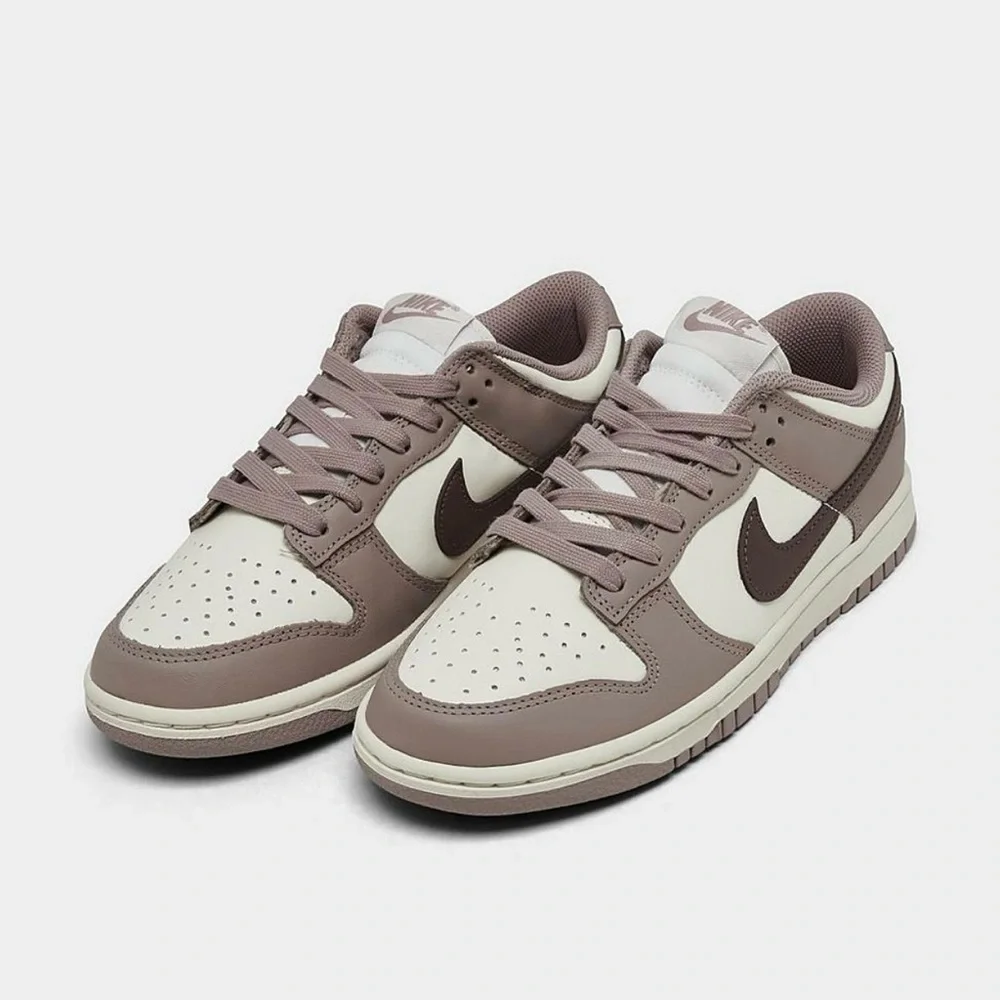Nike Dunk Low Sneakers in Purple Eclipse - Picture 12 of 13